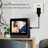 Intercoms & Doorbells: Smart Wireless Video Doorbell with 4.3" Screen HD 8MP Camera Night VisionTwo-Way Audio IP65