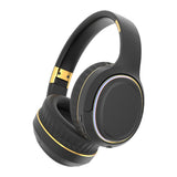 Over Ear Headphones: JR H6 Foldable Bluetooth 5.3 Wireless Headphone Over Ear Active Noise Cancelling Deep Bass Headset (Black)