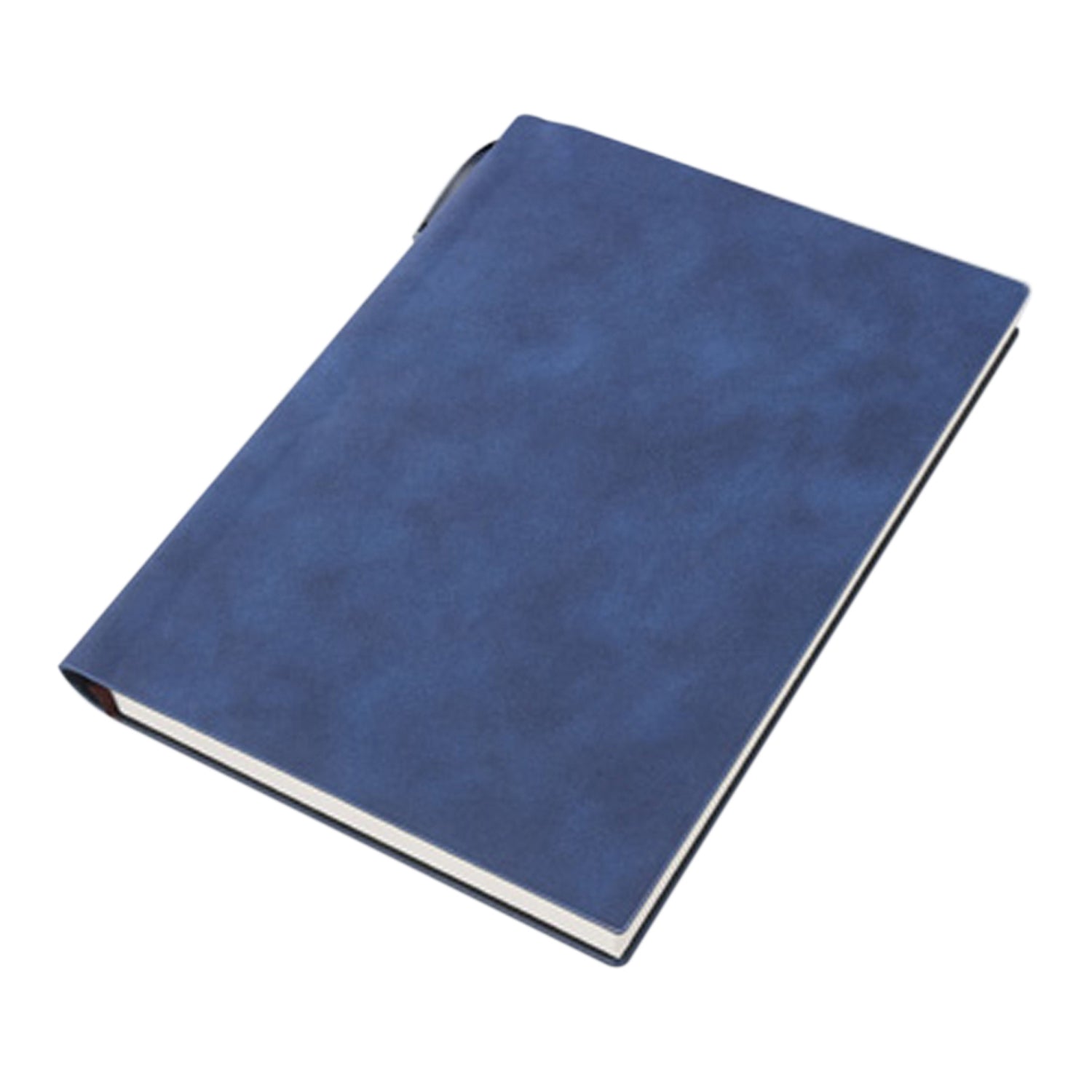 Paper Products: A5 200 Pages Fashion Glued PU Leather Cover Journal Travel Notebook Travellers Diary(Blue)