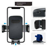 Car Mounts: Universal Car Phone Stand Dashboard Hands Free Car Mount Phone Holder