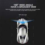 Security Cameras & Accessories: WIFI 3 Channels Dash Cam 1080P Full HD Car Dashcam with Hardwire Kit and 32GB Card