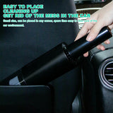 Stick Vacuums: Wireless Charge 6000Pa Suction Powerful Portable Car Vacuum Cleaner Home Duster(Black)
