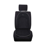 2Pack Universal Breathable Car Seat Pad Cover Mat Comfortable Chair Cushion (Black)