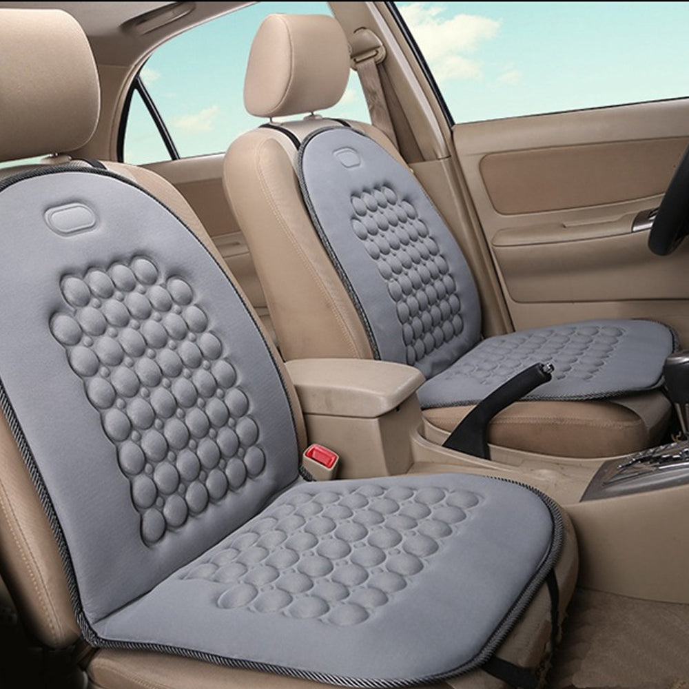 Automotive Decor: 2Pack Universal Breathable Car Seat Pad Cover Mat Comfortable Chair Cushion (Black)