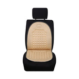 2Pack Universal Breathable Car Seat Pad Cover Mat Comfortable Chair Cushion (Beige)