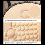 2Pack Universal Breathable Car Seat Pad Cover Mat Comfortable Chair Cushion (Beige)
