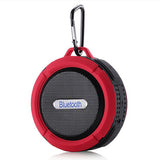 Bluetooth Speakers: Portable Waterproof Wireless Mini Bluetooth Music Speaker (Red)