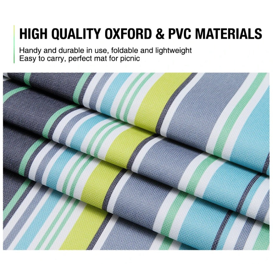 Camp Furniture: Large Waterproof Thickened Moisture-Proof Outdoor Camping Picnic Mat (Yellow)