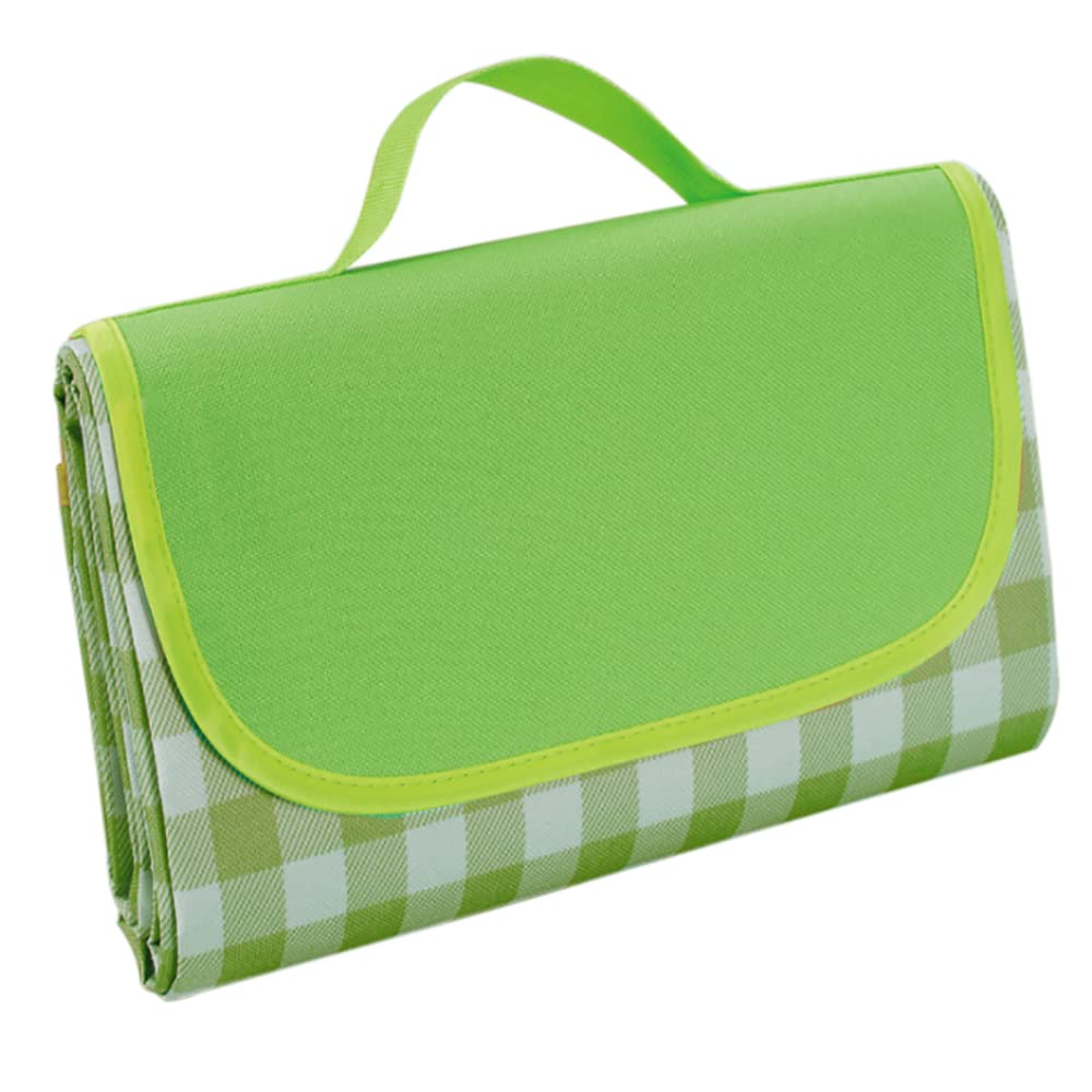 Camp Furniture: Large Waterproof Thickened Moisture-Proof Outdoor Camping Picnic Mat (Green)