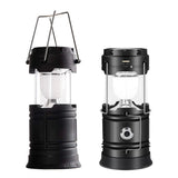 Camping Lights & Lanterns: LED Camping Lamp Solar Powered Rechargeable USB Torch Waterproof Emergency Light Lantern