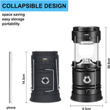 Camping Lights & Lanterns: LED Camping Lamp Solar Powered Rechargeable USB Torch Waterproof Emergency Light Lantern