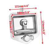 Automotive Parts: 4-Piece T Handle Locks Tool Box With Keys Stainless Steel Trailer Camper Truck