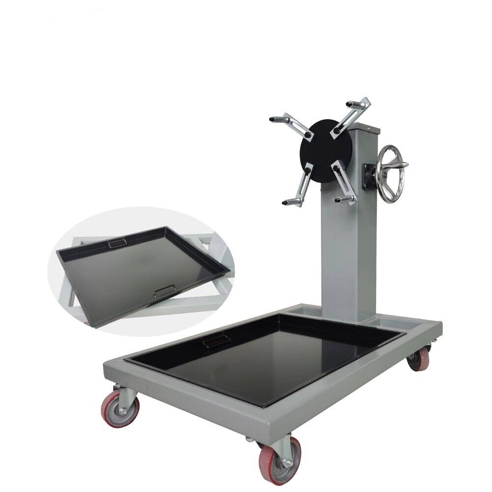 Automotive Lifts & Hoists: 800kg Folding Engine Stand 1763lb Heavy Duty Workshop Auto Crane Hoist Motor