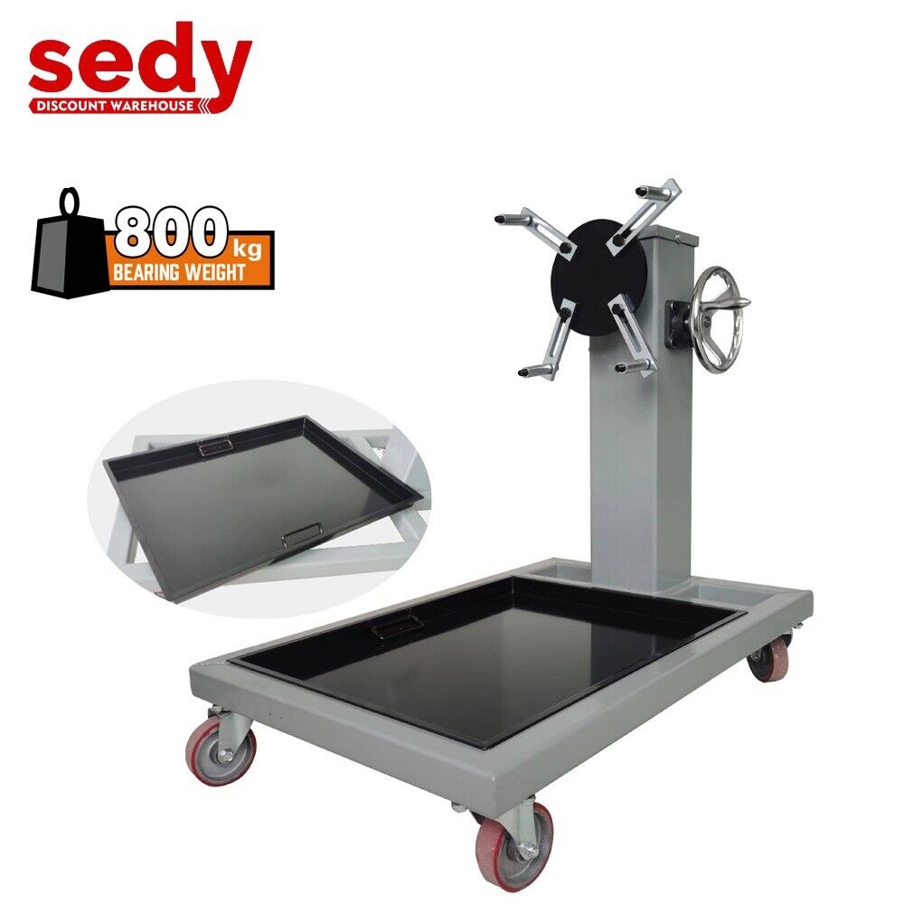 Automotive Lifts & Hoists: 800kg Folding Engine Stand 1763lb Heavy Duty Workshop Auto Crane Hoist Motor