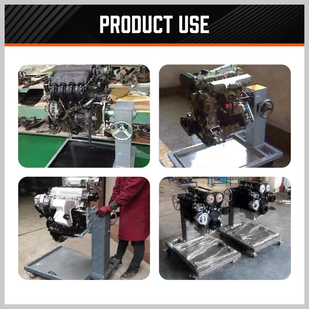 Automotive Lifts & Hoists: 800kg Folding Engine Stand 1763lb Heavy Duty Workshop Auto Crane Hoist Motor