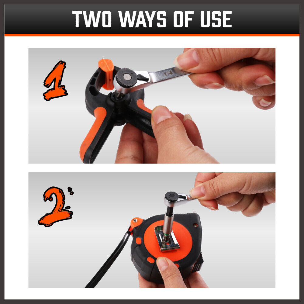 Outdoor Play Equipment: 32Piece 1/4" Mini Double Head Screwdriver Bit and Ratchet Set CRV Steel Durable