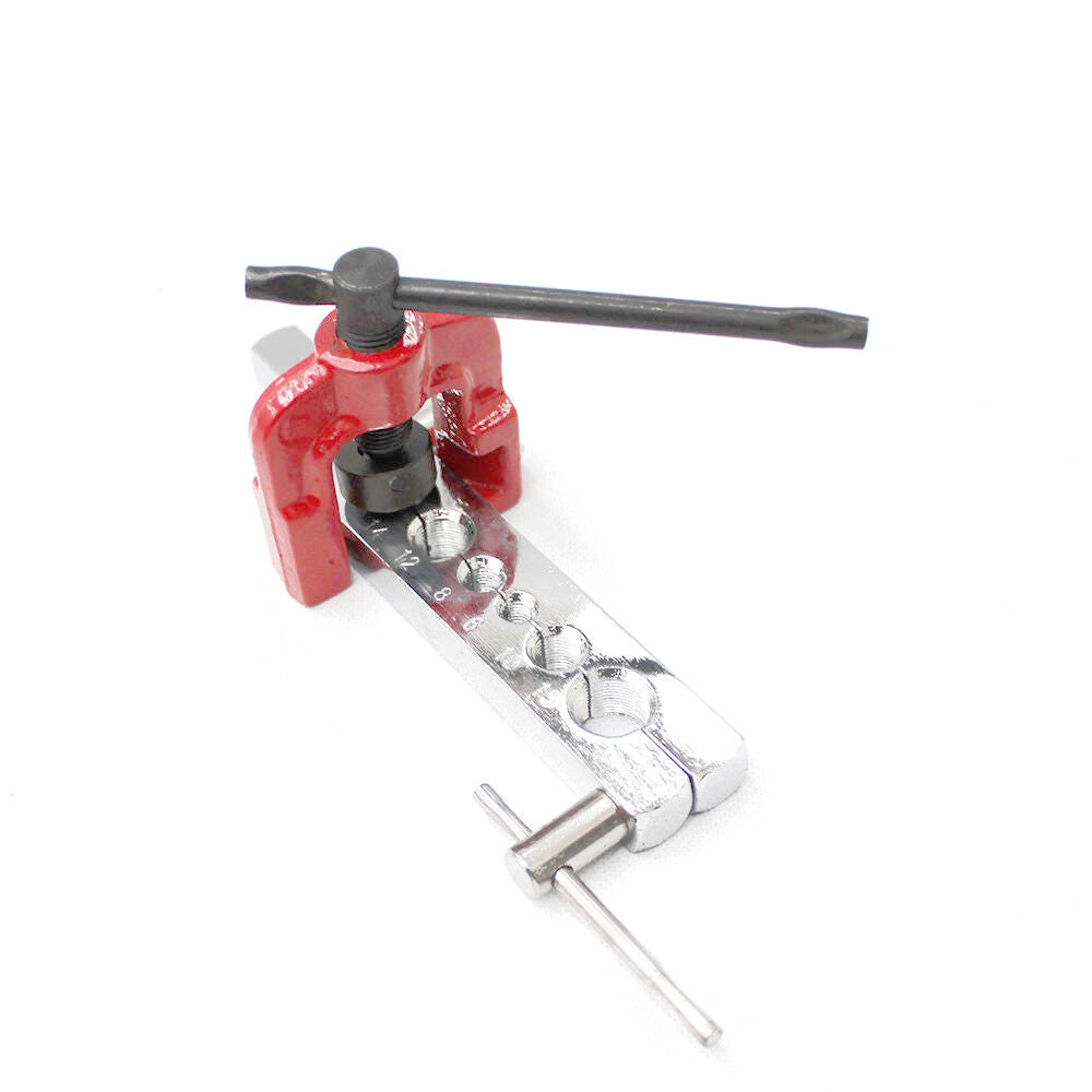 Automotive Repair & Speciality Tools: 2 Piece Flaring Tool Tubing Pipe Flaring Dies Tool Kit Air Brake Line Bar Flare