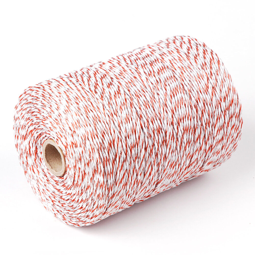 Fencing: 500m Roll Polywire Electric Fence Stainless Steel Poly Wire Energiser Insulator