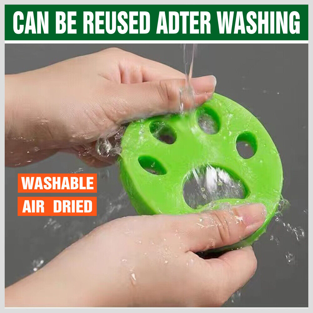 Dog Grooming Supplies: 4x VaKa Pet Hair Remover Cat Fur Dog Hair Lint Catcher from Laundry Washing Machine