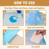 Dog Training Aids: VaKa Pet Training Pad 400 Puppy Pads Toilet Pee Indoor Absorbent 60x60cm Dog