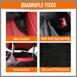 Automotive Decor: Pet Dog Waterproof Seat Cover Protector Hammock Back Rear Bench Mat for Car SUV