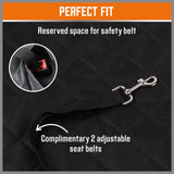 Automotive Decor: Pet Dog Waterproof Seat Cover Protector Hammock Back Rear Bench Mat for Car SUV