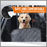Automotive Decor: Pet Dog Waterproof Seat Cover Protector Hammock Back Rear Bench Mat for Car SUV