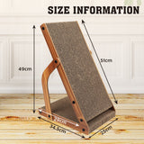 Cat Scratchers: VaKa Cat Scratching Scratcher Board Cat Tree Pad Lounge Toy Corrugated Cardboard