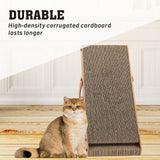 Cat Scratchers: VaKa Cat Scratching Scratcher Board Cat Tree Pad Lounge Toy Corrugated Cardboard