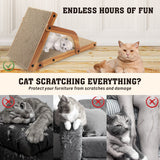 Cat Scratchers: VaKa Cat Scratching Scratcher Board Cat Tree Pad Lounge Toy Corrugated Cardboard