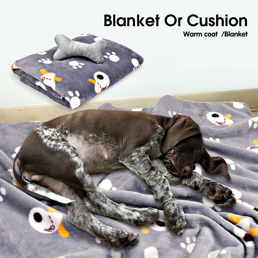 Dog Beds: Vaka Navy Dog Bed Pet Cat Calming Floor Mat Sleeping Cave Washable Extra Large 29701