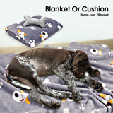 Dog Beds: Vaka Navy Dog Bed Pet Cat Calming Floor Mat Sleeping Cave Washable Extra Large 29701