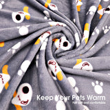Dog Beds: Vaka Navy Dog Bed Pet Cat Calming Floor Mat Sleeping Cave Washable Extra Large 29701
