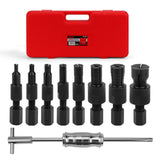 Hammers: SEDY 9Pcs Inner Bearing Puller Set Slide Hammer Internal Blind Hole Remover Tool