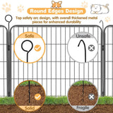 Dog Kennels: Pet Dog Playpen Puppy Exercise Cage Enclosure Fence Metal Outdoor 8 Panel