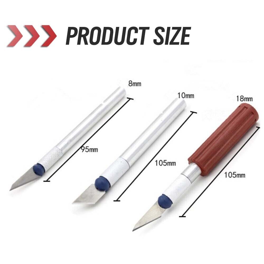 Chainsaws: 13Pc Durable Precision Knife Set Exacto Style Multi-function Hobby Knife Crafts