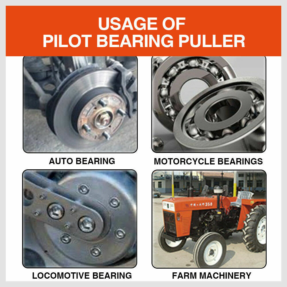 Chainsaws: Pilot Bearing Puller 3 Jaws Bushing Gear Extractor Motorcycle Remover Heavy Duty