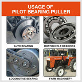 Chainsaws: Pilot Bearing Puller 3 Jaws Bushing Gear Extractor Motorcycle Remover Heavy Duty