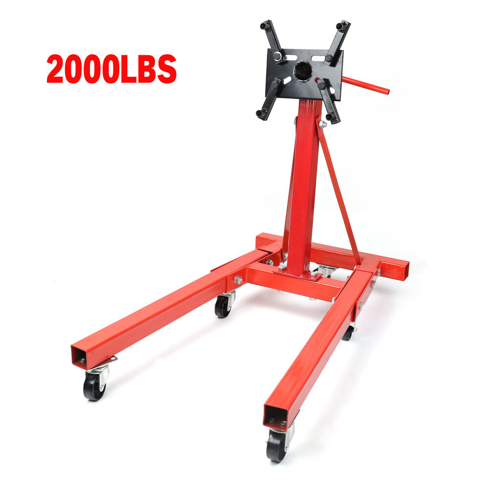 Automotive Lifts & Hoists: 900kg Engine Stand Heavy Duty Industrial Workshop Cars Auto Crane Hoist