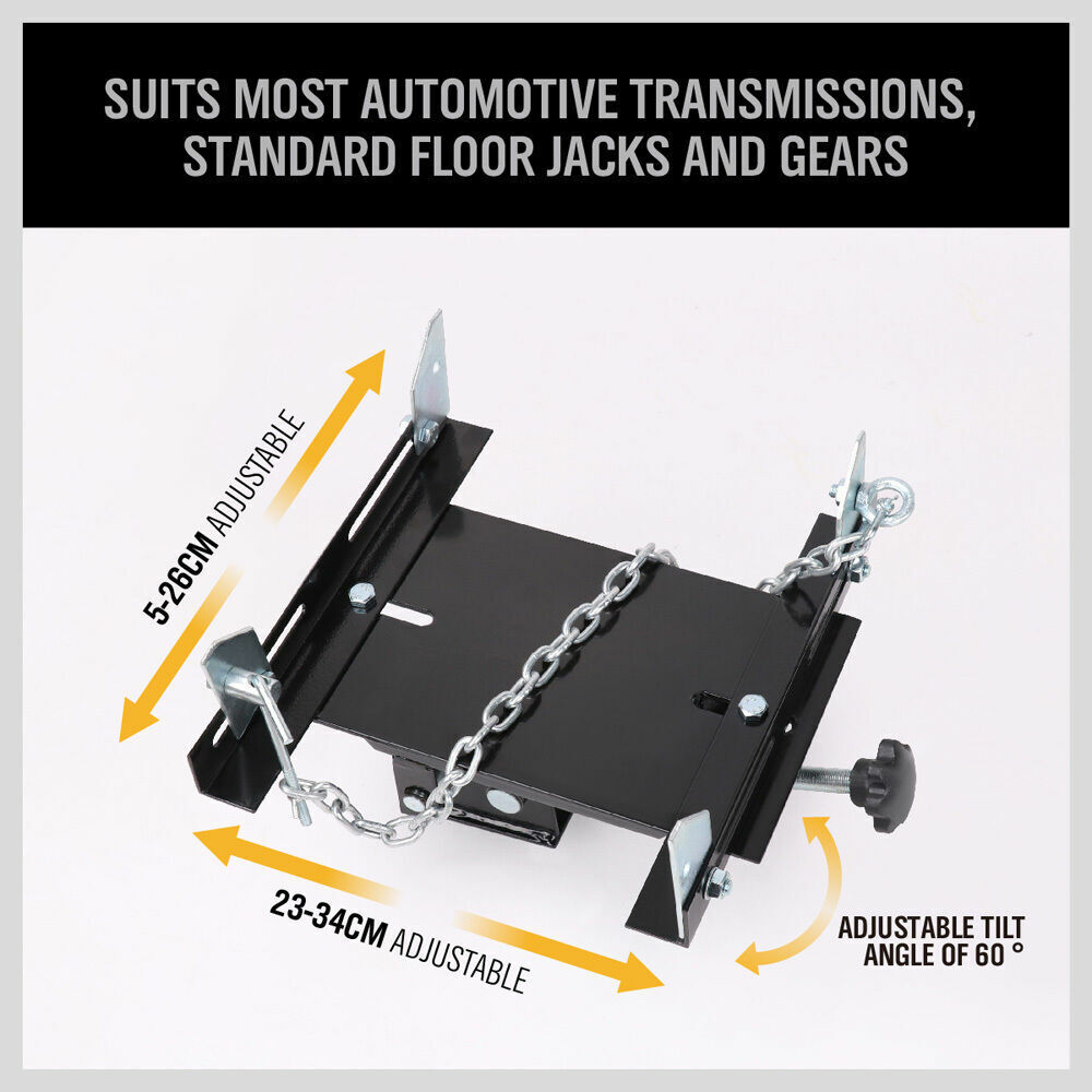 Automotive Repair & Speciality Tools: Transmission Jack Adapter Gearbox Removal Adaptor 500KG Loading Automotive Tool