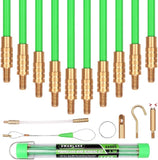 Hand Tools: SWANLAKE 11FT/3.3M Fiberglass Running Wire, Pull Push Rod, Fish Tape Cable Coaxial Electrical Fish Tape Pull Push Kit