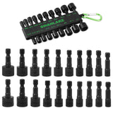 Outdoor Play Equipment: Swanlake 20Pcs Garden Tools Power Nut Driver Set Impact Drill SAE and Metric(will be no tracking)