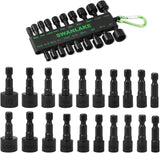 Hand Tools: SWANLAKE GARDEN TOOLS (letter with no tracking)SWANLAKE 20PCS Power Nut Driver Set for Impact Drill, 1/4” Hex Head Drill Bit SAE and Metric