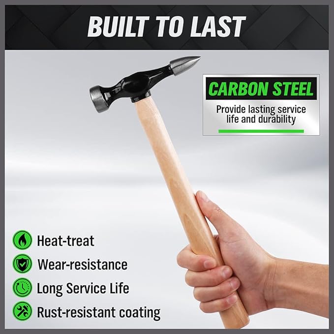 Hand Tools: SWANLAKE GARDEN TOOLS 7 Piece Auto Body Repair Kit, Auto Body Tools, Auto Body Repair Tools with Carbon Steel Hammer Heads (SW-66076)