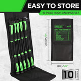 Hand Tools: SWANLAKE 10-Piece Pick and Hook Set, Pick Tool Set for Car Auto Oil Seal/O-Ring Seal Gasket Pick Mini Hooks Puller Remover