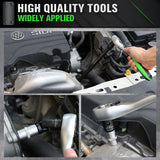 Hand Tools: SWANLAKE 18Pcs Drive Tool Accessory Set Extension Bars Impact Universal Joint