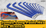 Fence & Gate Accessories: ELEAD 13Pc Extra Large Hex Key Set Long Allen Key Wrench Ball End Metric 2-19mm