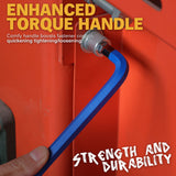 Fence & Gate Accessories: ELEAD 13Pc Extra Large Hex Key Set Long Allen Key Wrench Ball End Metric 2-19mm