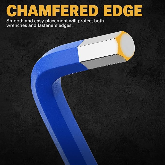 Hand Tools: ELEAD Jumbo Hex Key Allen Wrench Set | 13-Piece Metric 2-19mm | Long Ball End Durable CR-V | Automotive | Mechanic | Furniture | Professional Grade Tools