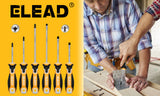Hand Tools: ELEAD 6Pcs Magnetic Screwdriver Set Phillips Slotted Non-Slip Handle Crv